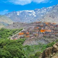 Atlas Mountains, Trekking Trail Landscape