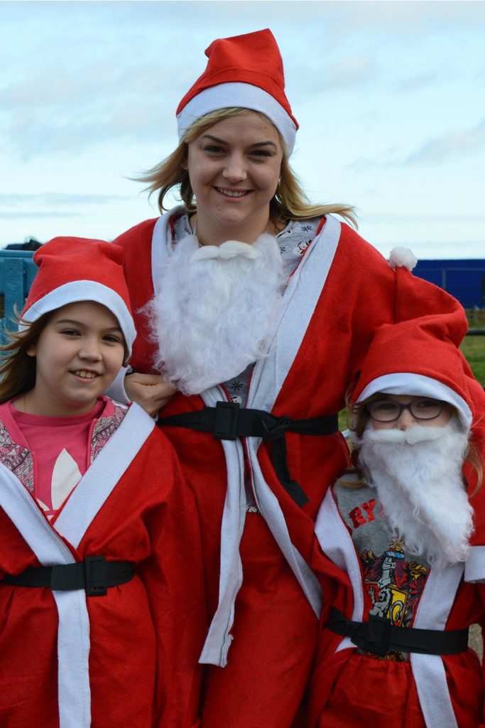 Mireya, Tasha and Addi Cope from Reculver