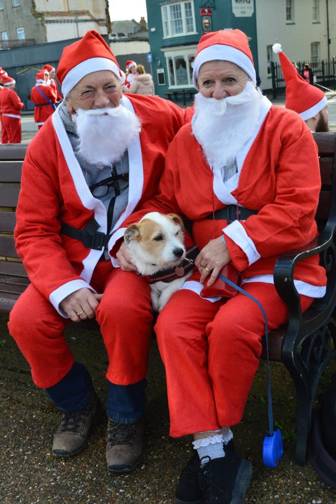 Stuart and Jackie Moorhouse with Scruffy