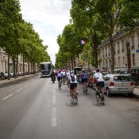 London to Paris Bike Ride streets of Paris