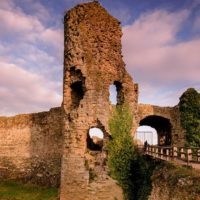 4 Pevensey Castle, 60 miles