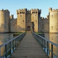 9 Bodiam Castle, 102 miles