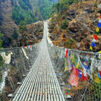 Bridge at the village of Phakding