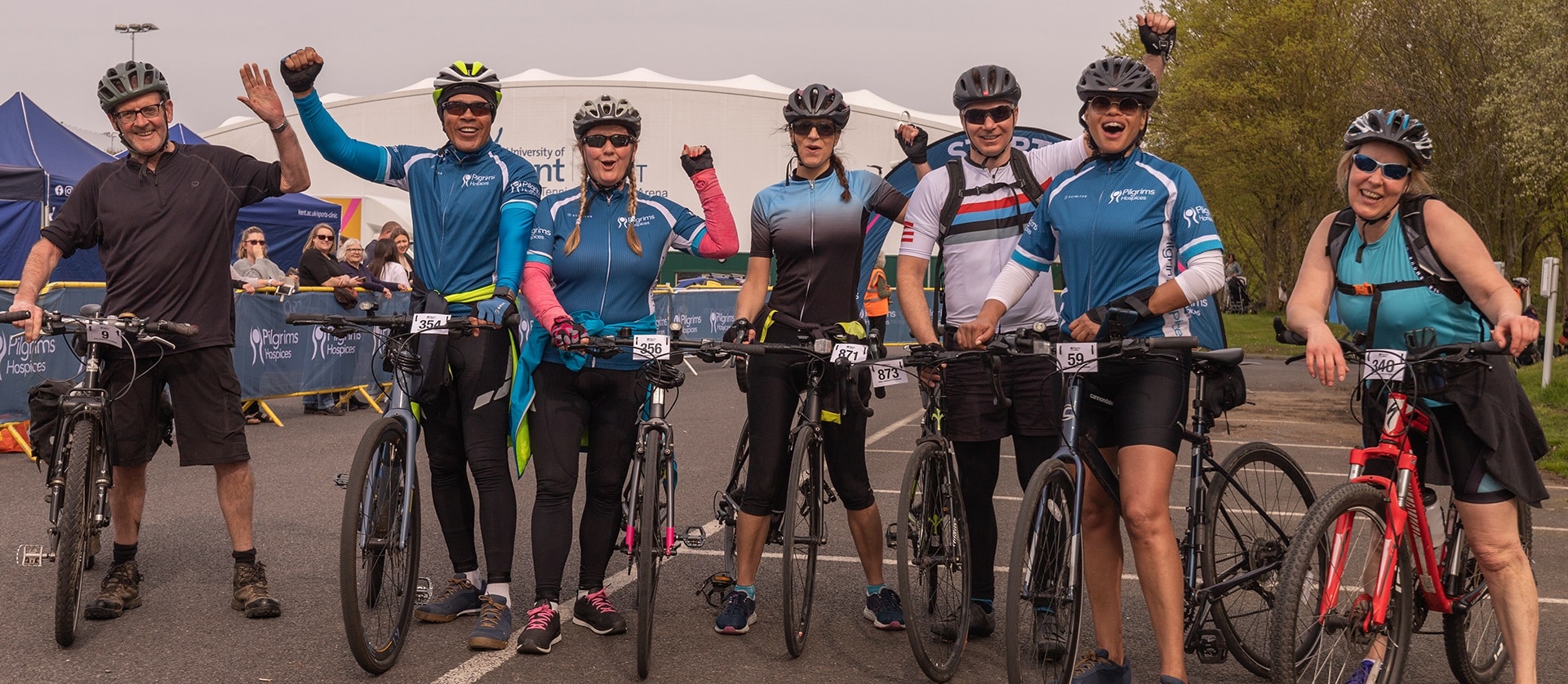 Spring was in the air for Cycle Challenge on Bank Holiday Sunday