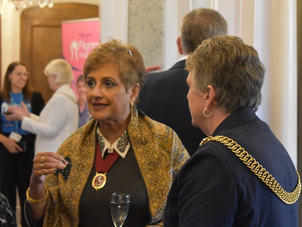 Nadra Ahmed CBE, DL, High Sherriff Of Kent With Lord Mayor Canterbury Jean Butcher