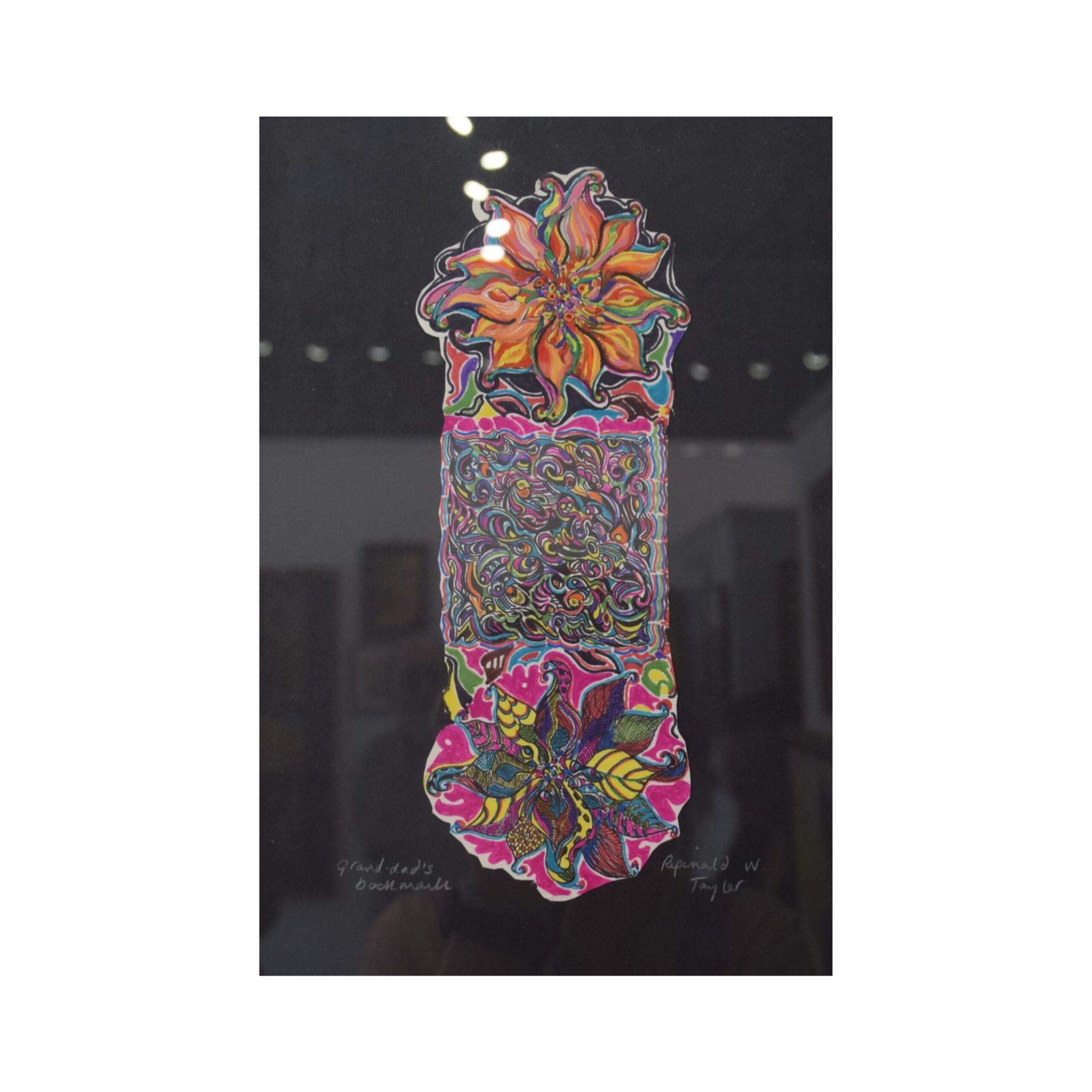 Artwork #1 Bookmark By Reginald Taylor Dead Good Artists